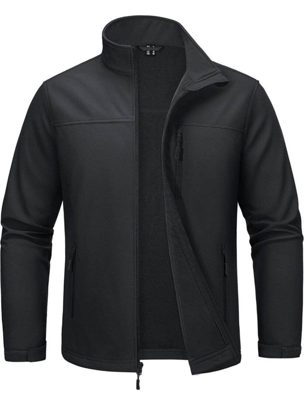 Lightweight Softshell Jacket for Men | Fleece Tactical Waterproof Coat